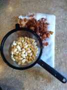soaked & shelled almonds